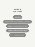 List of benefits Of Our Libido/Love Patches